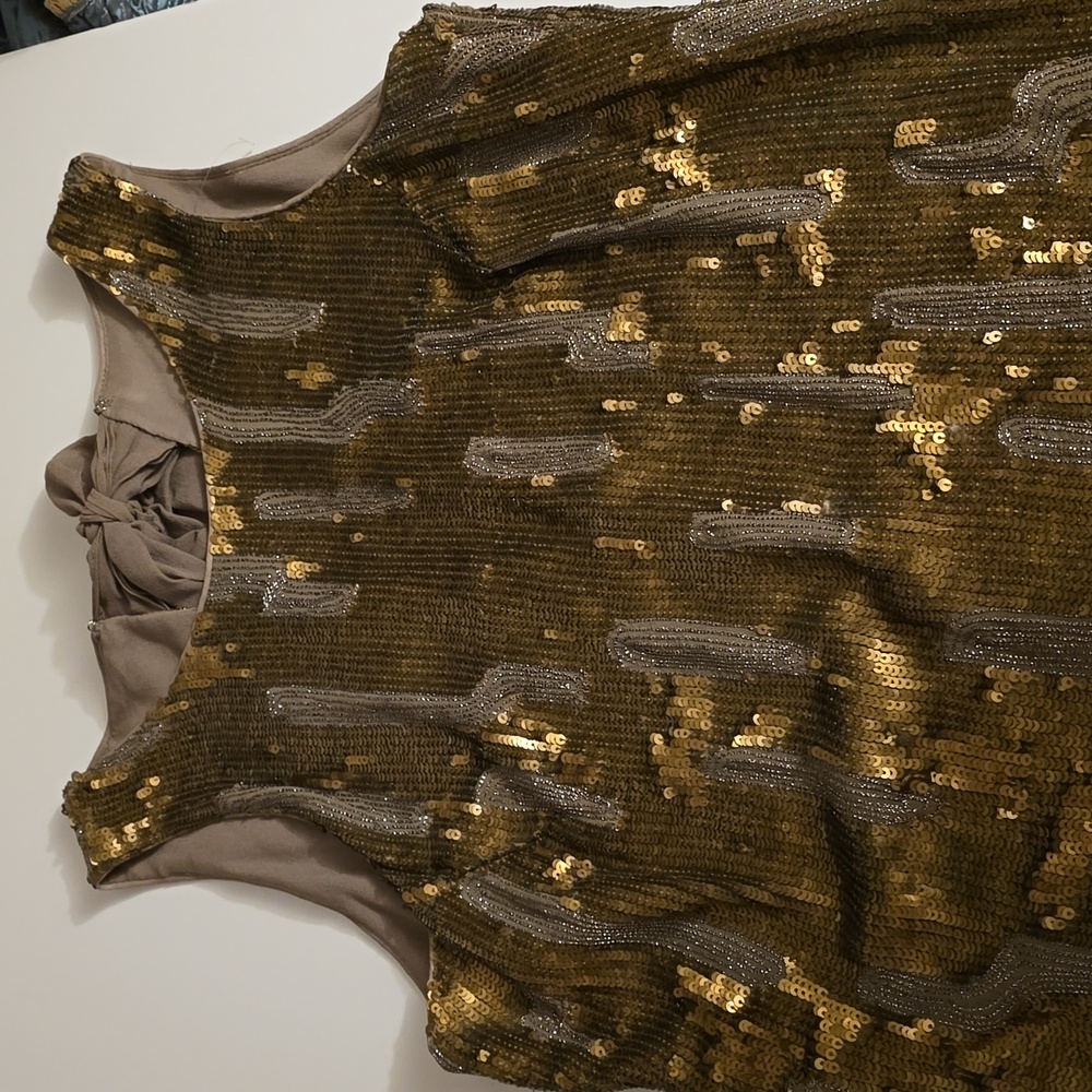 Zenobia sequins top